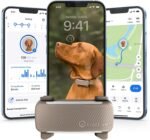 Tractive Smart Dog GPS Tracker | Live Pet Tracker with Virtual Fence | Vital Signs Monitoring of Heart & Respiratory Rate | Bark Monitoring | Dog Collar Attachment (Brown) - Image 2
