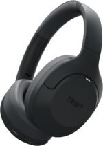 Tribit Wireless Over-Ear Headphones QuietPlus 81, Hybrid Active Noise Cancelling, Bluetooth 6.0 Headset, 110H Playtime, 6 Custom EQ via App, Deep Bass, Foldable, Comfortable, Lightweight for Travel - Image 2