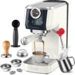 Tuni E2 58mm Espresso Machine - Dual Boiler (Immediate Milk Frothing) | PID NTC Temp Control | 20 Bar ULKA Pump | Stainless Steel Semi-Automatic Coffee Maker | Gift for Coffee Lovers - Image 2