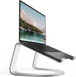 Twelve South Curve SE Ergonomic Aluminum Laptop and MacBook Stand with Anti-Slip Silicone to Prevent Scratching | Compatible with 11" to 17” laptops - Image 2