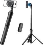 UBeesize 62'' Magnetic Selfie Stick Phone Tripod with Wireless Remote, Extendable Cell Phone Tripod Stand, Compatible with MagSafe, Cellphone Tripod for iPhone 17 16 15 14 13 12 and Android Phones - Image 2