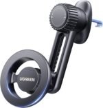 UGREEN Magnetic Phone Mount for Car Compatible for Magsafe, Not Blocking Air Vent, Strengthen Magnetic Power Car Phone Holder Compatible with iPhone 16 15 Pro Max 14 13 12 Pro Mini MagSafe Case - Image 2