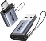 UGREEN USB to USB C Adapter 2 Pack,10Gbps USB C Female to USB Male Adapter Thunderbolt Compatible with iPhone 16 15, MacBook, iPad, Samsung Galaxy,Apple MagSafe Watch 9/8 - Image 2