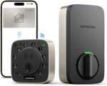 ULTRALOQ Bolt NFC, World's First Smart Lock with Apple Home Key and Android NFC Tap to Unlock, Built in Wi-Fi Deadbolt, Remote Control, Works with HomeKit, Alexa, Google, 1 Year Battery, BHMA Cert. - Image 2