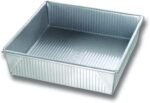 USA Pan Bakeware Nonstick Square Cake Pan, 9 Inch, Aluminized Steel - Image 2