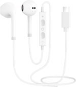 USB C Headphones for iPhone 17 16 15, Type C Earphones with Microphone Volume Control for Apple USB C Wired Earbuds, Samsung Galaxy S25 S24 S22 S21 S20, iPad Pro,Pixel 9 8 7 - Image 2
