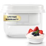 Ultimate Yogurt Strainer - Make Delicious, High Protein, Greek Yogurt - 70% Less Sugar & Lactose - Fine Mesh Nylon Greek Yogurt Maker - 100% BPA-Free & Dishwasher Safe with Large 2.3 Quart Capacity - Image 2