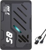 Ultra Slim Portable External Hard Drive USB 3.0 HDD Storage for PC, Laptop, Mac, Xbox one, PS4, PS5 (320GB) - Image 2
