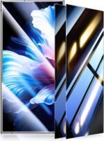 UltraGlass Unbreak Top 9H+ Glass for Samsung Galaxy S25 Ultra Privacy Screen Protector [Military Grade Shatterproof & Longest Durable] S25 Ultra Screen Protector Tempered Glass, 2 Pack [Black] - Image 2