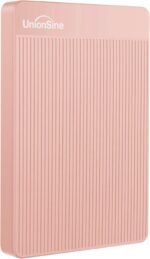 UnionSine 500GB Ultra Slim Portable External Hard Drive HDD-USB 3.0 for PC, Mac, Laptop, PS4, Xbox one, Xbox 360-(Pink) - Image 2