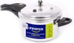 Universal (4.75 Quart / 4.5 Liter) Anti-Rust Ultra Pressure Cooker, Aluminum Pressure Cooker for 5 Servings, Even Heat Distribution, Diameter 9.4 inches, Height 8 inches - Image 2