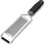 Upgraded Lemon Zester & Cheese Grater, Food Grade Stainless Steel None-Slip Hand Fine Grater for Garlic, Ginger, and Chocolate, Durable and Easy-To-Clean（Dishwasher Safe） - Image 2