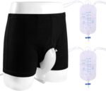 Urine Bag Underpants, Male Wearable Portable Pee Bag, Pee Catheter Holder for Elder with Collection Bag, Pee Catheter Holder (L) - Image 2