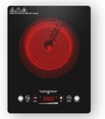 VBGK Single Burner Electric Cooktop,110V 1800W Electric Stove Top with LED Touch Control,Single electric burner 9 Power Levels, 4 hTimer, Safety Lock,Overheat protection - Image 2