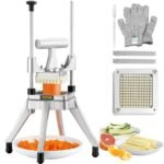 VEVOR Commercial Vegetable Fruit Chopper 1/4" Blade Heavy Duty Professional Food Dicer Kattex French Fry Cutter Onion Slicer Stainless Steel for Tomato Peppers Potato Mushroom - Image 2