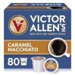 Victor Allen's Coffee Caramel Macchiato Flavored, 80 Count, Medium Roast, Single Serve Coffee Pods for Keurig K-Cup Brewers - Image 2