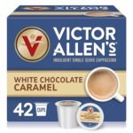 Victor Allen's Coffee White Chocolate Caramel Flavored Cappuccino, 42 Count, Single Serve Cups for Keurig K-Cup Brewers - Image 2
