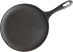 Victoria 10.5-Inch Cast Iron Comal Griddle Pan with a Long Handle, Preseasoned with Flaxseed Oil, Made in Colombia - Image 2