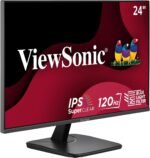 ViewSonic VA2456A-MHD 24 Inch IPS 1080p Monitor with 120Hz, Eye Care, HDMI, DisplayPort, and VGA Inputs for Home and Office - Image 2