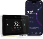 Vine Smart Thermostat for House with Nightlight, 4.3 Inches WiFi Thermostats for Home Compatible with Alexa and Google Assistant, 7day x 8period Programmable, C-Wire Required - Image 2