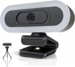 W4 2K Autofocus Webcam with Dual Mics & LED Light, 1080P 60fps/2K 50fps, USB Streaming Camera for PC, Laptop, Switch 2, Desktop - Plug and Play - Image 2