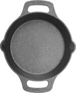 WINCO Cast Iron Skillet, Black - Image 2