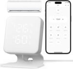 WOOX Smart Air Conditioner & Heater Pump Controller, WiFi IR Remote Control for Mini Split AC, Portable & Window AC, Temperature and Humidity Automation Controllers, Compatible with Alexa/Google - Image 2