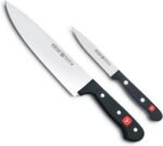WÜSTHOF Gourmet 2-Piece Chef's Knife Set,Black - Image 2
