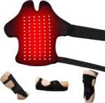 Wearable Red Light Therapy Wrap for Body Pain Relief - 3-in-1 660nm Red & 850nm Near-Infrared LED Pad with Heat for Muscle Repair, Feet, Knee, Ankle, Foot, Hands, & More Body Areas - Image 2