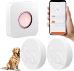 WiFi Dog Door Bell for Potty Training to Go Outside, Smart Doggie Door Bell for Dog, Wireless Doggy Doorbell with Phone App - Image 2