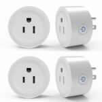 WiFi Smart Plug | Compatible with Alexa & Google Home | WiFi Outlet for Remote Control & Timer and Schedule Function | No Hub Required | Safety Certified (4Pack) - Image 2