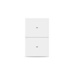WiFi Smart Push Button Light Switch, Neutral Wire Required, Single-Pole, Single-Gang 2-Button, Works with Alexa, 2.4GHz, Non-Dimmable, White - Image 2