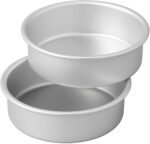 Wilton Small and Tall Aluminum 2 x 6-inch Layer Cake Pan Set, 2- Piece - Image 2