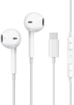 Wired Earbuds USB C Headphones for iPhone 17 16 15, Ear Buds with Microphone[ Clear Calls ] HiFi Volume Contorl Ear Buds for iPhone/Galsxy/iOS/Android/Switch/iPad/Kindle, for School Travel 2 Pack - Image 2