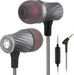 Wired Earbuds with Microphone Super Bass Sound, Noise Isolation, Lightweight Cable Headphones for Running, Office, Travel, Gaming, Durable and Tangle-Free Ear Buds Earphones with 3.5mm Jack - Image 2