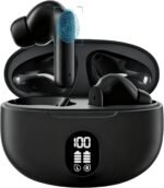 Wireless Bluetooth Noise-Canceling Earbuds Bluetooth 5.3 High-Fidelity Stereo LED Display in-Ear Headphones 48-Hour Battery Life Ideal for Fitness, Running, and Work - Image 2