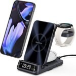 Wireless Charger for Pixel Watch 3/2, 3 in 1 Charging Station for Google 10 Pro/10/9 Pro Fold/9 Pro/9/8/7/6/5/Pixel Buds Pro 2, SwanScout 708G2 (Not for Pixel Watch 4/1, No Adapter) - Image 2