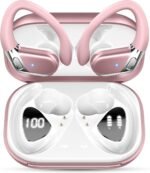 Wireless Earbud, Bluetooth 5.4 Headphones IP7 Waterproof for Sport, 50H Running Wireless Earphones with ENC Noise Cancelling Mic, Deep Bass Over Ear bud with Earhooks for Android, iOS, Workout, Gym - Image 2