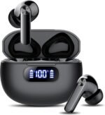 Wireless Earbuds, Bluetooth 5.3 Headphones LED Power Display, 2025 New Wireless Earphones, 4 ENC Noise Cancelling Mic, HiFi Stereo, 48H Playtime Mini Case IP7 Waterproof for Sport Walk - Image 2