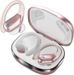 Wireless Earbuds, Sports Bluetooth Headphones, 80Hrs Playtime Ear Buds with LED Power Display, Noise Canceling Headset, IPX7 Waterproof Earphones for Workout/Running - Image 2
