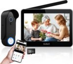 Wireless Smart Video Doorbell Intercom System, WiFi 1080P Video Doorbell Camera with Monitor, Video Door Phone with 7''Touch Screen, Motion Detection, No Subscription, APP Control - Image 2