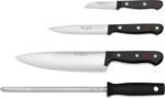 Wüsthof Gourmet 4-Piece Chef's Knife Set, Black - Image 2