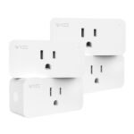 Wyze Plug, 2.4GHz WiFi Smart Plug, Compatible with Alexa, Google Assistant, IFTTT, No Hub Required, Four-Pack, White - Image 2