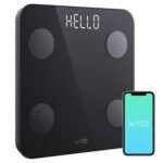 Wyze Smart Scale X - Digital Bathroom Scale for Body Weight, BMI, Body Fat, Muscle Mass, Heart Rate Monitor | ITO Glass & LED Backlight | Batteries Included, 400 lbs (White) - Image 2