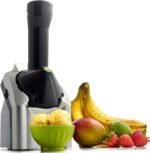 Yonanas Classic Frozen Fruit Soft Serve Maker for Healthy Vegan and Dairy-Free Treats, 200W Silver Machine with 36 Recipes, BPA Free, Easy to Clean, Quick and Simple to Use - Image 2