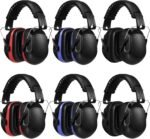 Yunsailing 6 Pcs Ear Protection Noise Reduction Headphones Nrr 28db Safety Hearing Ear Muffs Shooting Gun Range Mowing - Image 2