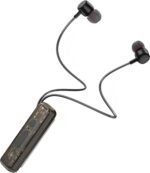 ZXQ Lapel-Clip Neckband Bluetooth Earbuds with Microphone,Magnetic Clip in-Ear Wireless Headphone Earphone for Sport,Cycling,Travel,Live Streaming,Sleep (Black) - Image 2