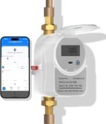 Zigbee Smart Water Meter with Shutoff Valve & LCD Display 214C - Works with Tuya Smart & Home Assistant, Battery-Powered, Remote Flow Monitoring, Zigbee Hub Required (3/4 inch, DN20) - Image 2