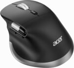 acer Ergonomic Mouse Wireless Rechargeable with Side Scroll (BT5.2+2.4GHz), Bluetooth Computer Mouse for Laptop, Medium to Large Sized Hands, Office USB Mice, 8 Buttons, 4800 DPI for PC, Desktop - Image 2