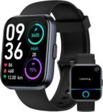 aeac Smart Watch for Men Women Android iPhone, Alexa Built-in Fitness Watch with 1.8" LCD Screen & Bluetooth Call (Make/Answer), Heart Rate/SpO2/Sleep Monitor, 100 Sports, IP68 Waterproof Smartwatch - Image 2